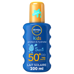 PROTECTION SUN  - Spray Kids coloré 200ml Protection solaire enfants FPS50+