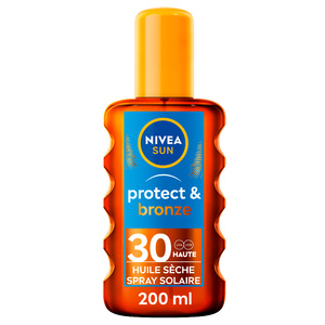 PROTECTION SUN  - Spray Protect&Bronze 200ml Protection Huile sèche solaire FPS30 