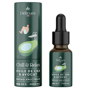 Huile CBD Chill and Relax 3000 mg Huile CBD