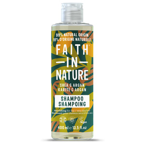 Faith In Nature- Shampoo-Shea & Argan 400 ML Shampoing