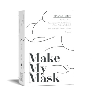 Masque Détox/Cheveux Gras - pack de 4 masques Masque capillaire