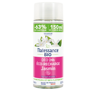 Recharge déodorant jasmin bio Déodorant
