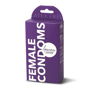 Female condoms - Sans latex - Préservatif féminin Préservatif féminin sans latex
