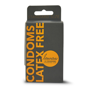 Latex free condoms - Préservatif 100% sans latex Standard Size Préservatif sans latex