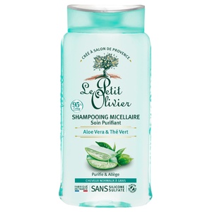 Shampooing Micellaire Soin Purifiant Aloe Vera & Thé Vert Shampooing - Cheveux Normaux à Gras