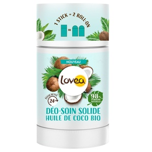 Déo-Soin Solide Huile de Coco Bio Déodorant Solide