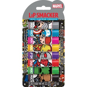 Lip Balm Party Pack Pack de 8 baumes à lèvres des héros Marvel - assortis