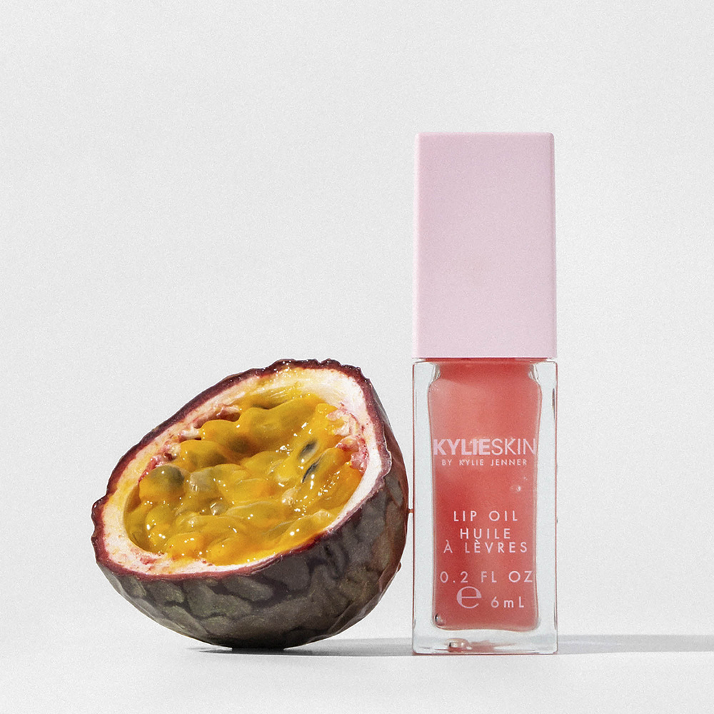 kylie by kylie jenner | Kylie Skin Lips Oil Huile à Lèvres - Huile à Lèvres au Fruit de la Passion - Orange
