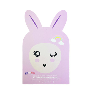 Coffret Bunny Box 3 baumes & accessoires Baume à lèvres Naturel & Vegan