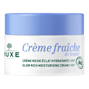 Crème Riche Eclat Bio 48h - Crème fraîche de beauté® - 50ml Crème jour