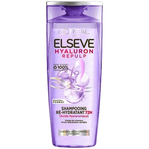 Elseve Shampooing Ré-Hydratant 72H 300ml Shampoing cheveux gras