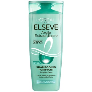 Elseve Argile Extraordinaire ShampooingPurifiant 300ml Shampoing cheveux gras