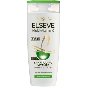 Elseve Multi-Vitaminé Shampooing Cheveux Normaux 350ml Shampoing cheveux normaux