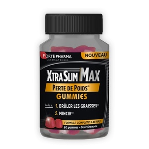 XtraSlim Max Gummies Perte de Poids - Gummies minceur Kola, Chrome, Zinc Complément alimentaire perte de poids 
