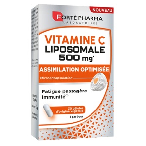 Vitamine C Liposomale 500 mg - Fatigue Passagère, Immunité Complément alimentaire fatigue & immunité