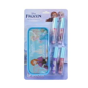 Frozen Lip Gloss & Pouch Set Coffret de maquillage pour enfants