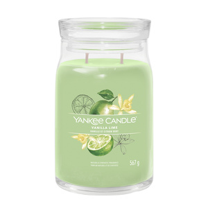 Grande Jarre Vanille Citron Vert Bougie Parfumée