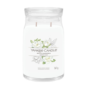 Grande Jarre Gardenia Blanc Bougie Parfumée