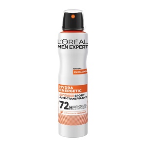 Hydra Energetic Déodorant Spray Anti-Transpirant Homme