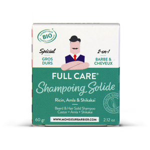 Full care Shampoing de Soin Solide pour Barbe & Cheveux