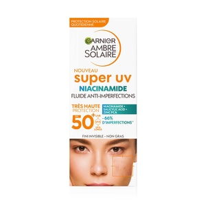 Super UV Fluide Niacinamide SPF 50+ anti-imperfections visage