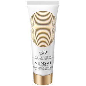 Silky Bronze Crème protection solaire pour le visageSPF30