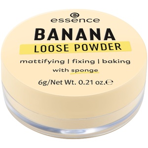 Banana loose powder poudre libre banane Poudre