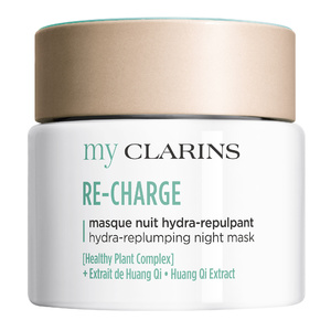 my Clarins Re-Charge Masque nuit hydra-repulpant