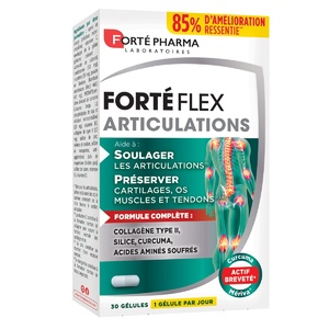 Forte Flex Articulations - Collagène Type II et Curcuma Compléments Alimentaires 