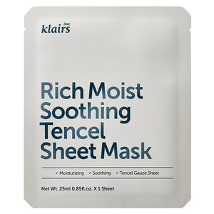 Rich Moist Soothing Tencel Sheet Mask Masque