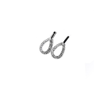 Schicke Ohrringe mit Swarovski Elemente in tropfenförmigem Design Bijoux