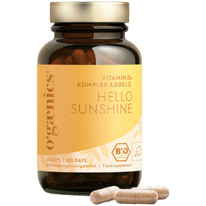 HELLO SUNSHINE Vitamin D3 Komplex complément alimentaire