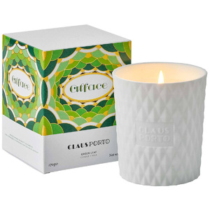 ALFACE Green Leaf Candle Bougie 