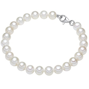 Bracelet en perles Perle de culture d'eau douce Perle de culture d'eau douce en B Bracelet