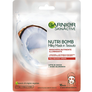 Nutri Bomb Masque Tissu Au Lait De Coco Nutrition & Éclat 28g Masque