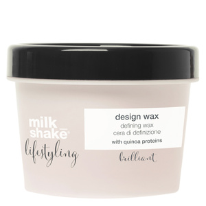 Milk_shake Design Wax, Femmes, Tous types de cheveux, 1 pièce(s), Modelage, Vase, Cire capillaire 