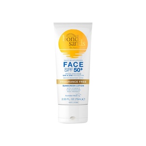 Face Sunscreen Lotion Fragrance Free SPF 50+ Créme solaire