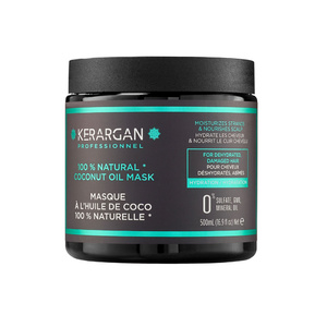 Kerargan - Masque capillaire à l’huile de coco, d’argan et camomille pour nourrir Soin des cheveux