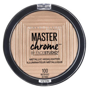Master Chrome Metallic Highlighter #100-molten Gold 6,7 Gr Highlighter