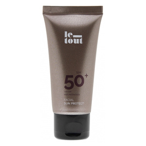 Le-Tout Facial Sun Protect SPF 50+ 50 ml, Crème décran solaire, Visage, Tube, Hyd Créme solaire 