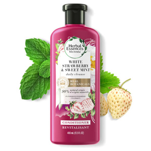 Herbal Essences White Strawberry & Sweet Mint, Femmes, 400 ml, Après-shampoing no Aprés-shampooing 
