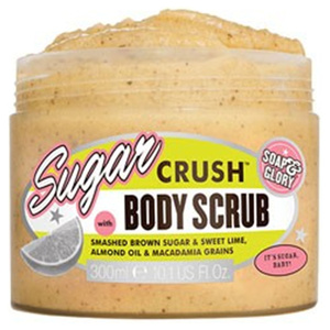 Soap & Glory Sugar Crush, 300 ml, Énergisant, Lissage, Pot, Glycerin, Maris sal ( Gommage pour le corps