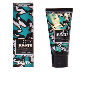 City Beats Acidic Conditioning Color Cream#time Square Teal 100 Gr Coloration capillaire