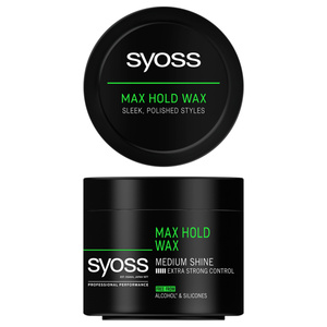 SYOSS Max Hold 150ml, Unisexe, Tous types de cheveux, 1 pièce(s), Modelage, 48 h, Cire capillaire