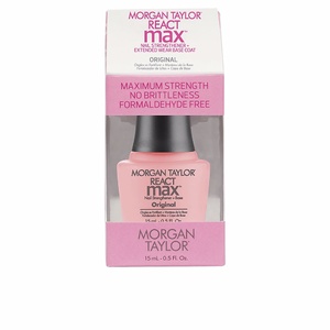 React Max Original Nail Strengthener + Base Morgan Taylor Crayon blanc pour ongles