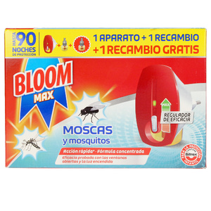 Bloom Max Moscas & Mosquitos Apto.eléctrico + 2 Recs.  