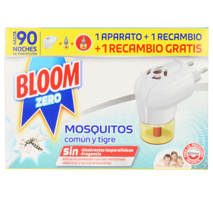 Bloom Zero Mosquitos Aparato Eléctrico + Bloom  