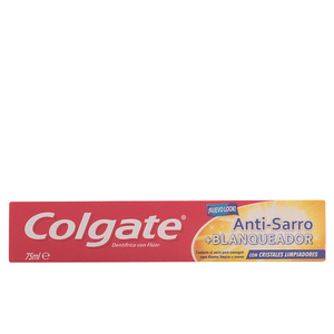 Anti-sarro +blanqueador Pasta Dentífrica Colgate Pâte dentifrice 
