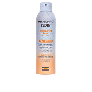 Fotoprotector Wet Skin Transparent Spray 50+ Isdin Créme solaire