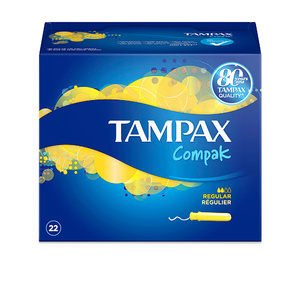 Tampax Compak Tampón Regular Tampax Soin intime 